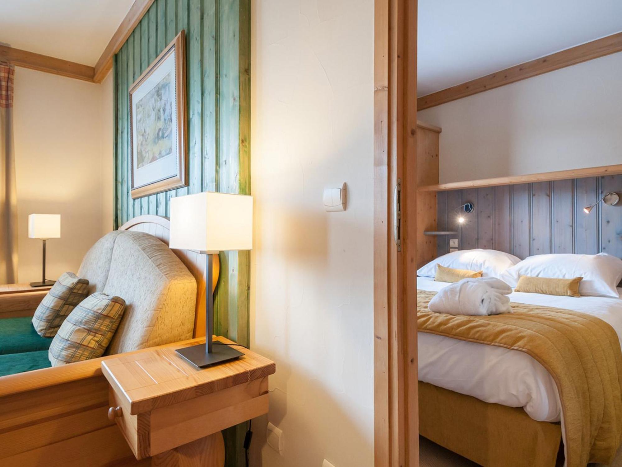 Residence & Spa Les Sources De Marie - Arc 1950 Le Village Les Arcs  Rom bilde