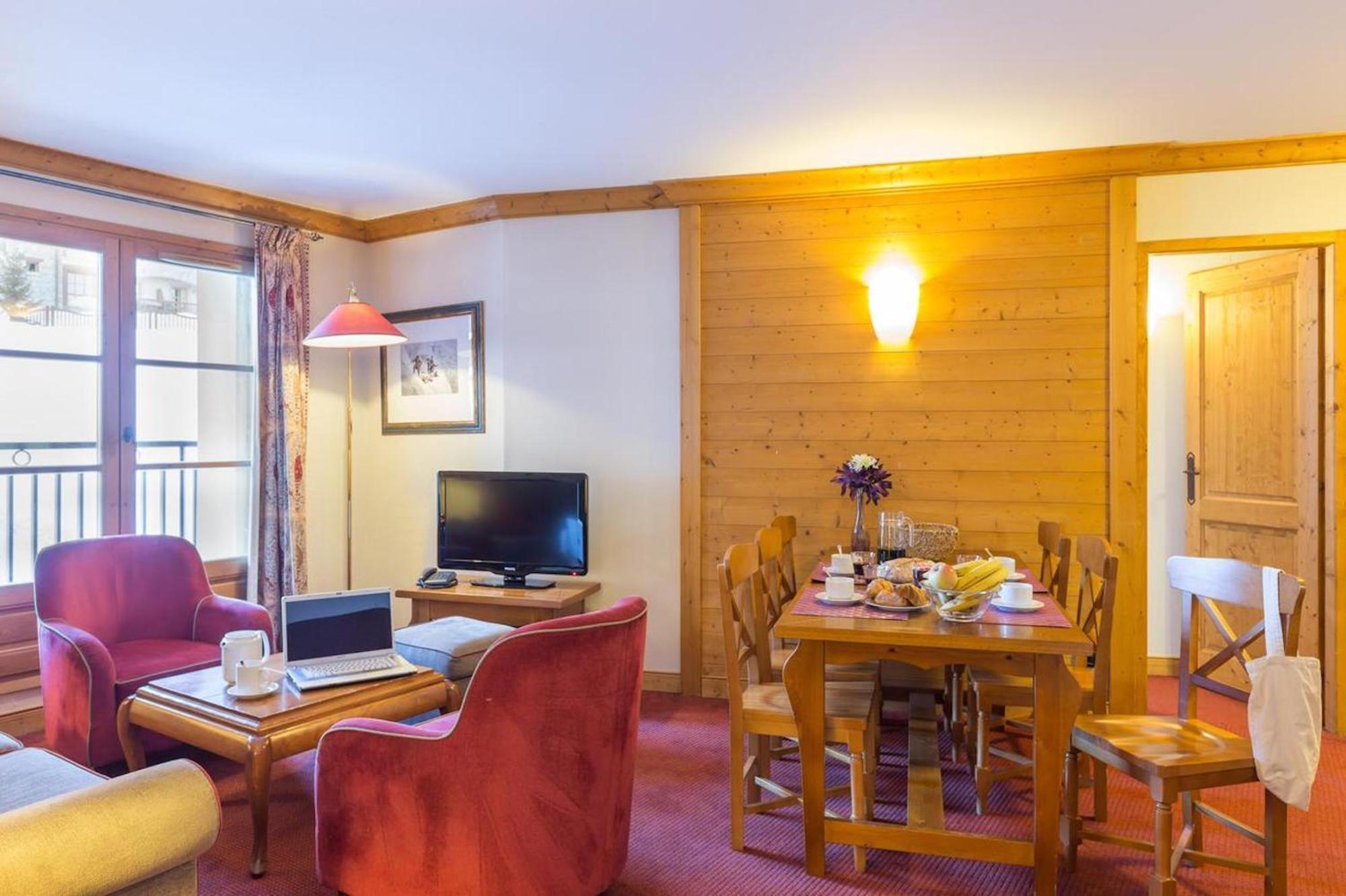 Residence & Spa Les Sources De Marie - Arc 1950 Le Village Les Arcs  Rom bilde