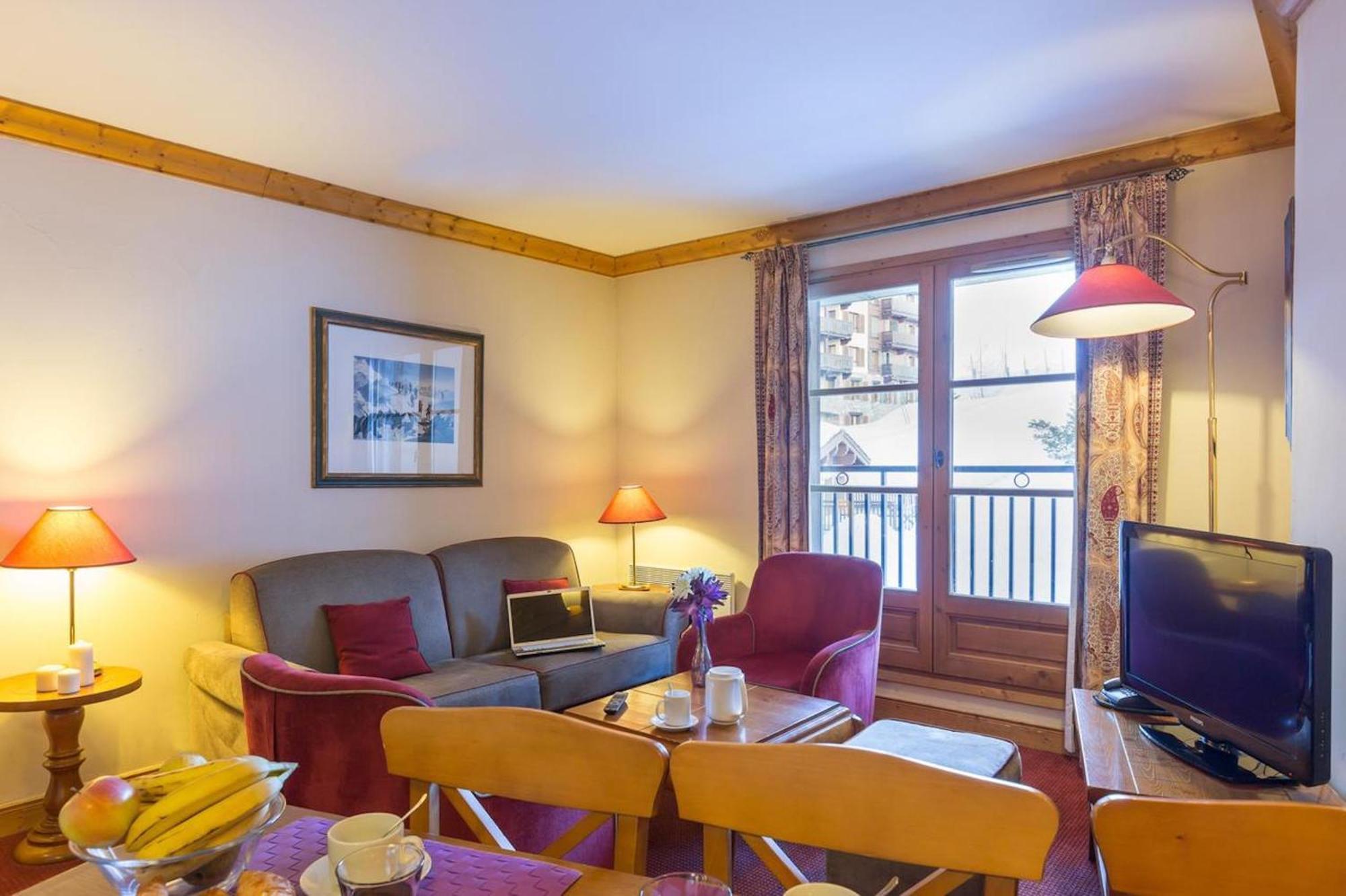 Residence & Spa Les Sources De Marie - Arc 1950 Le Village Les Arcs  Rom bilde